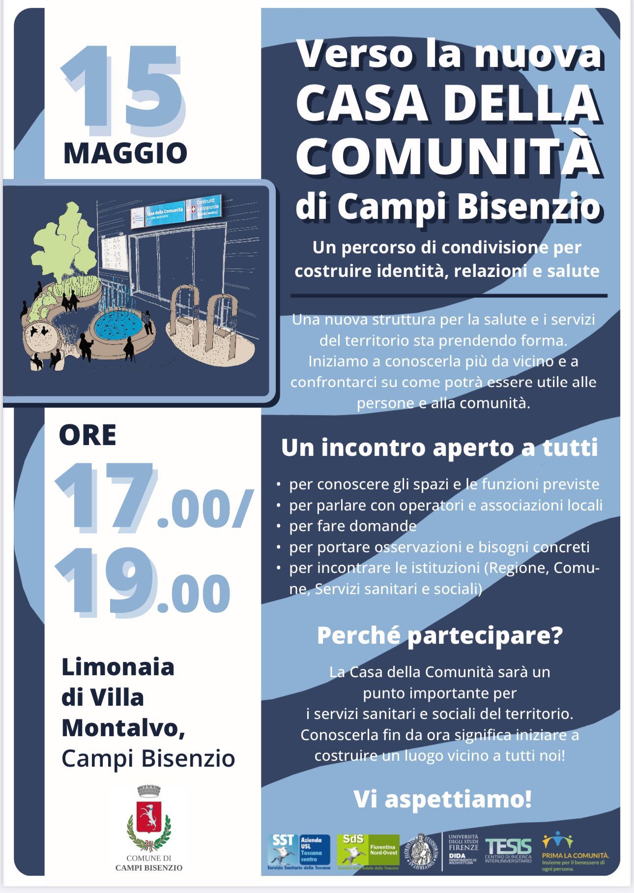 Verso la nuova Casa della Comunità di Campi Bisenzio (FI)